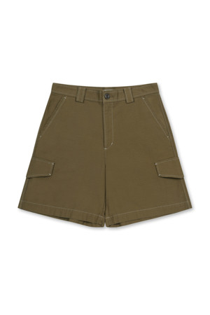 Woven Cargo Shorts (Khaki)