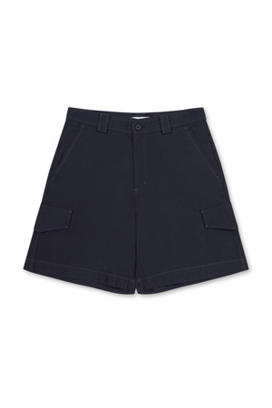Woven Cargo Shorts (Navy)