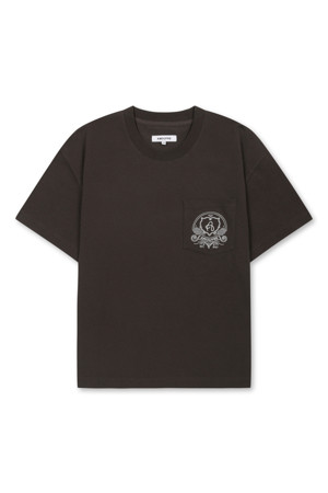 One Pocket symbol T-shirt (Brown)