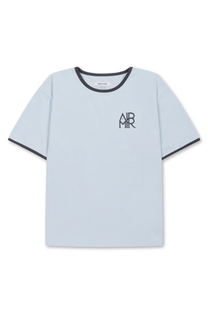 AMPR Monogram Ringer T-shirt (Light Blue)