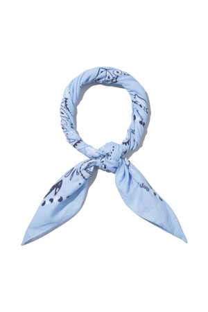  Signature Bandana Scarf (Light Blue)