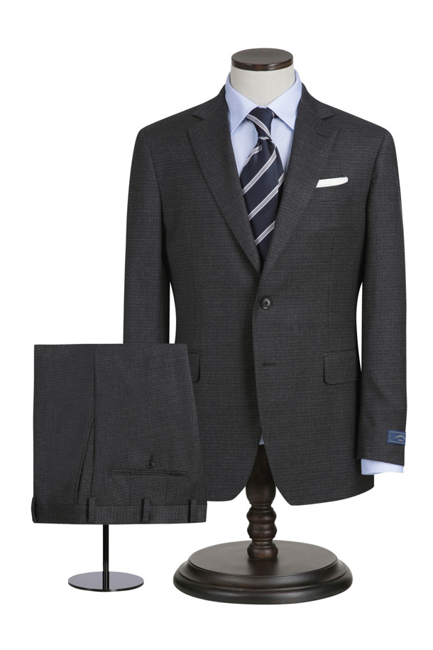 CAMBRIDGE MEMBERS - 수트 - [겨울수트] 잔체크 울 수트 멜란지 (Gray)