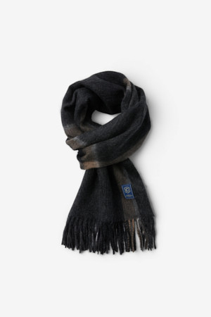 캐시미어100 변형 빅 체크 머플러