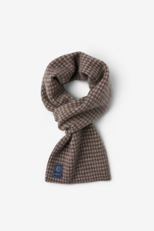 캐시미어100 하운드투스 쁘띠 머플러