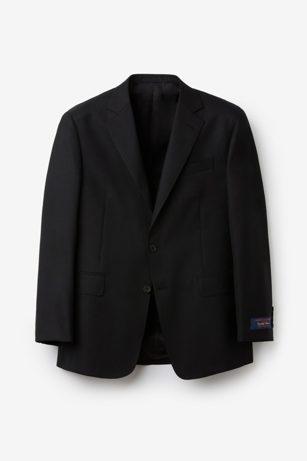 CAMBRIDGE MEMBERS - 수트 - 카벤디쉬 울 서지 솔리드 수트 (Black)