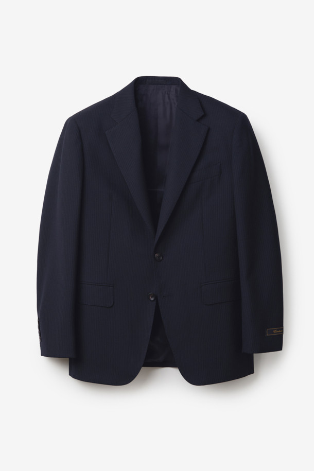 CAMBRIDGE MEMBERS - 수트 - 말링앤에반스 울 스트라이프 수트 (Navy)