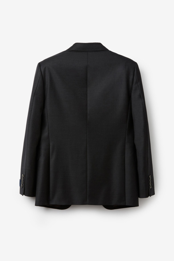 CAMBRIDGE MEMBERS - 수트 - 카벤디쉬 울캐시 서지 솔리드 수트 (Dark Gray)