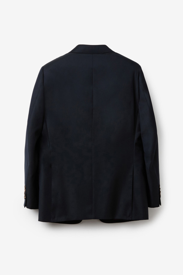 CAMBRIDGE MEMBERS - 수트 - 제냐 울 서지 솔리드 수트 (Navy)