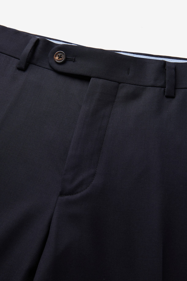 CAMBRIDGE MEMBERS - 수트 - 카벤디쉬 울 서지 솔리드 수트 (Navy)