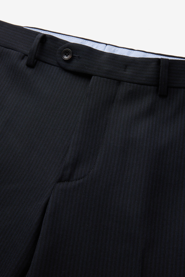 CAMBRIDGE MEMBERS - 수트 - 말링앤에반스 울 스트라이프 수트 (Navy)