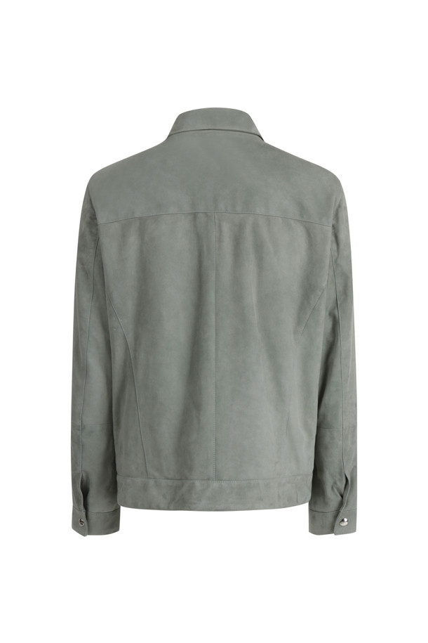 CAMBRIDGE MEMBERS - 블루종/점퍼 - MANDELLI Suede Flap Pocket Blouson