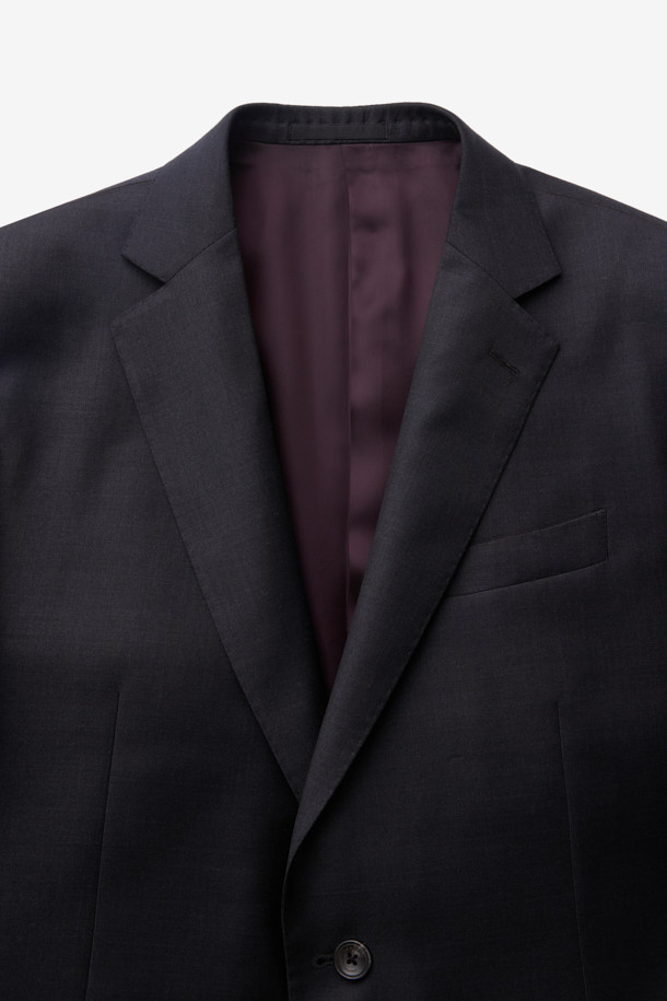 CAMBRIDGE MEMBERS - 수트 - 제냐 울 서지 솔리드 수트 (Gray)