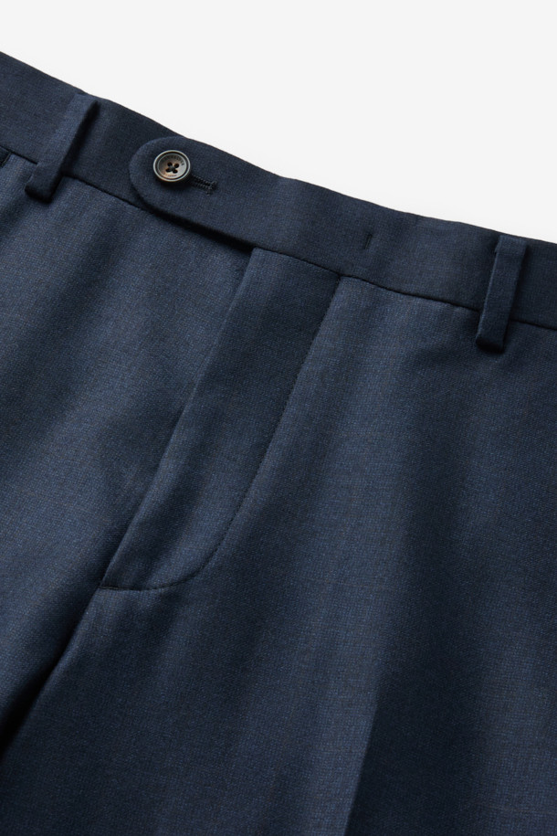 CAMBRIDGE MEMBERS - 수트 - 제냐 울캐시 쉐도우체크 수트 (Navy)