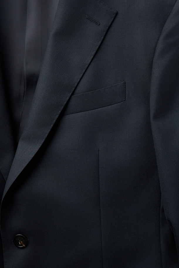 CAMBRIDGE MEMBERS - 수트 - 카벤디쉬 울 서지 솔리드 수트 (Navy)