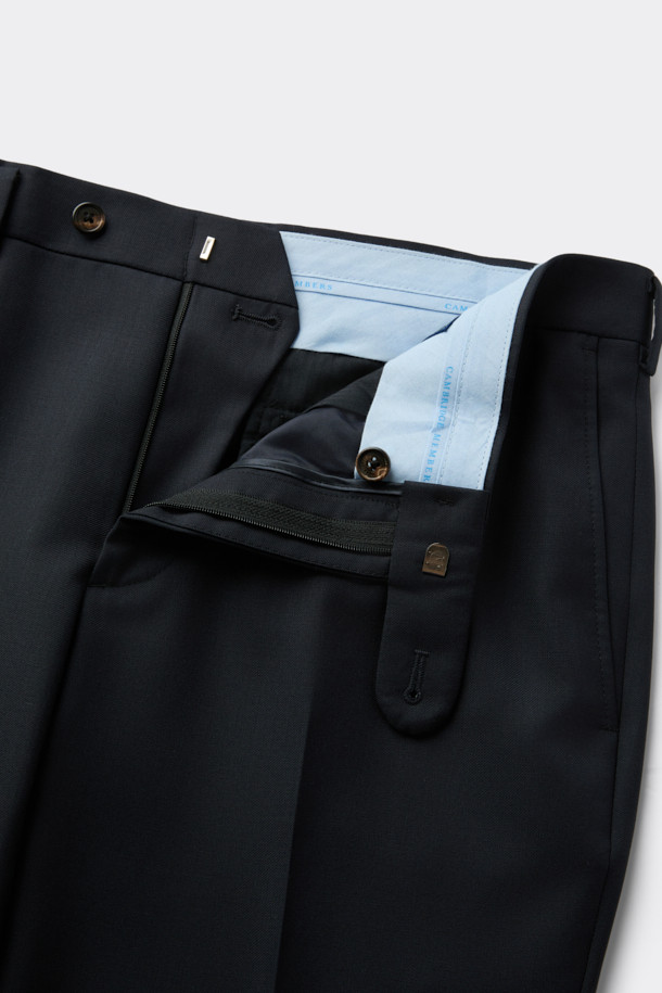 CAMBRIDGE MEMBERS - 수트 - 카벤디쉬 울 서지 솔리드 수트 (Navy)