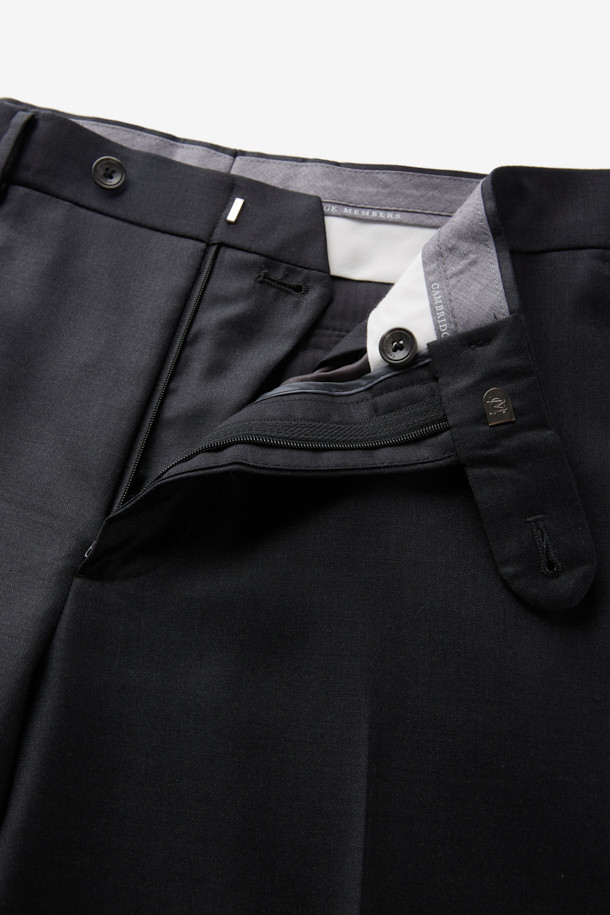 CAMBRIDGE MEMBERS - 수트 - 제냐 울 서지 솔리드 수트 (Gray)