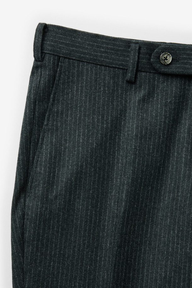 CAMBRIDGE MEMBERS - 수트 - 레다 울스트레치 밀드 스트라이프 수트 (Gray)