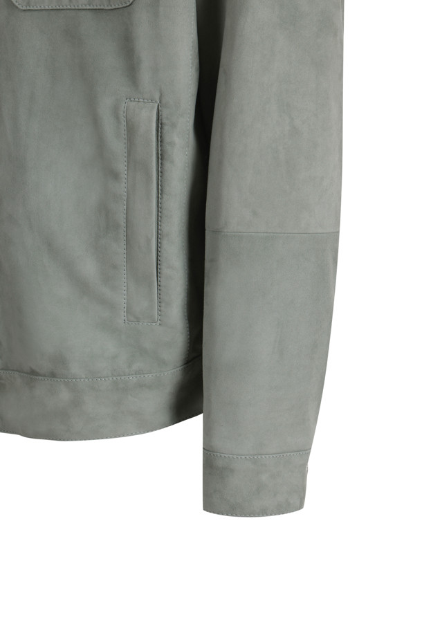 CAMBRIDGE MEMBERS - 블루종/점퍼 - MANDELLI Suede Flap Pocket Blouson