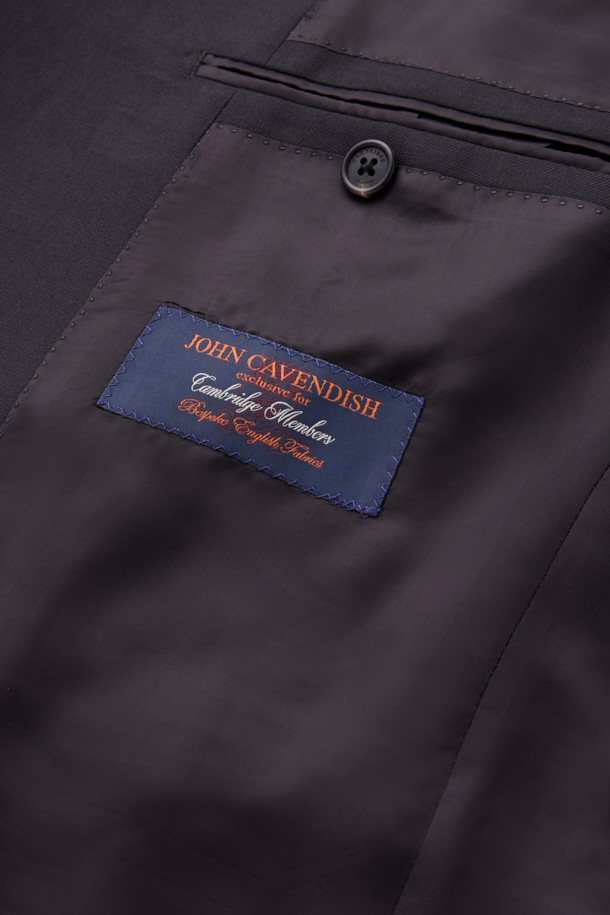 CAMBRIDGE MEMBERS - 수트 - 카벤디쉬 울 서지 솔리드 수트 (Black)