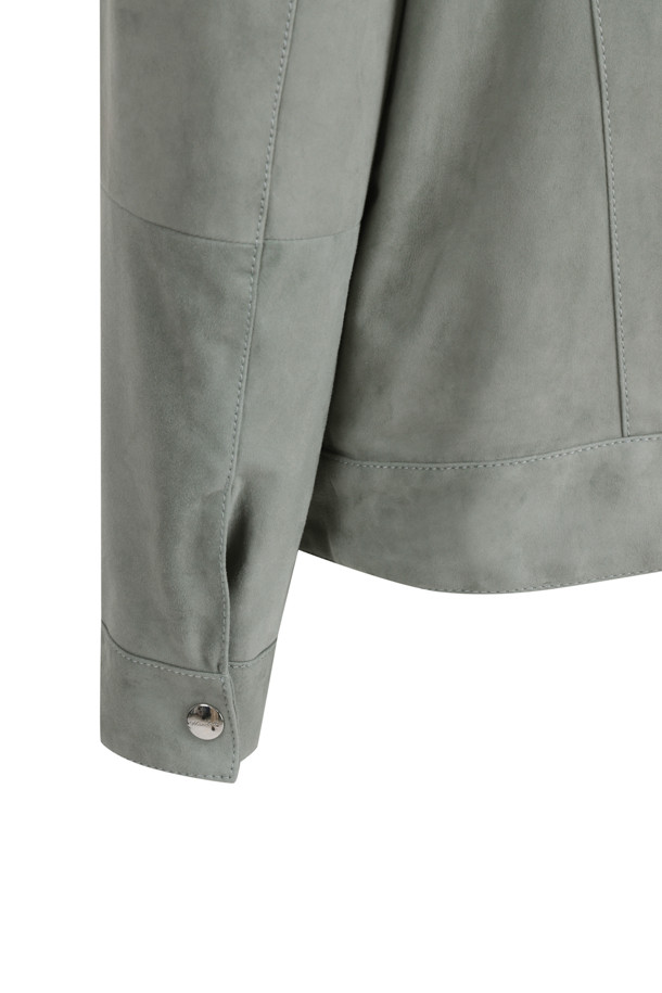 CAMBRIDGE MEMBERS - 블루종/점퍼 - MANDELLI Suede Flap Pocket Blouson