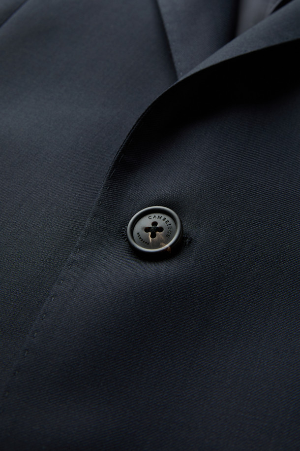 CAMBRIDGE MEMBERS - 수트 - 카벤디쉬 울 서지 솔리드 수트 (Navy)