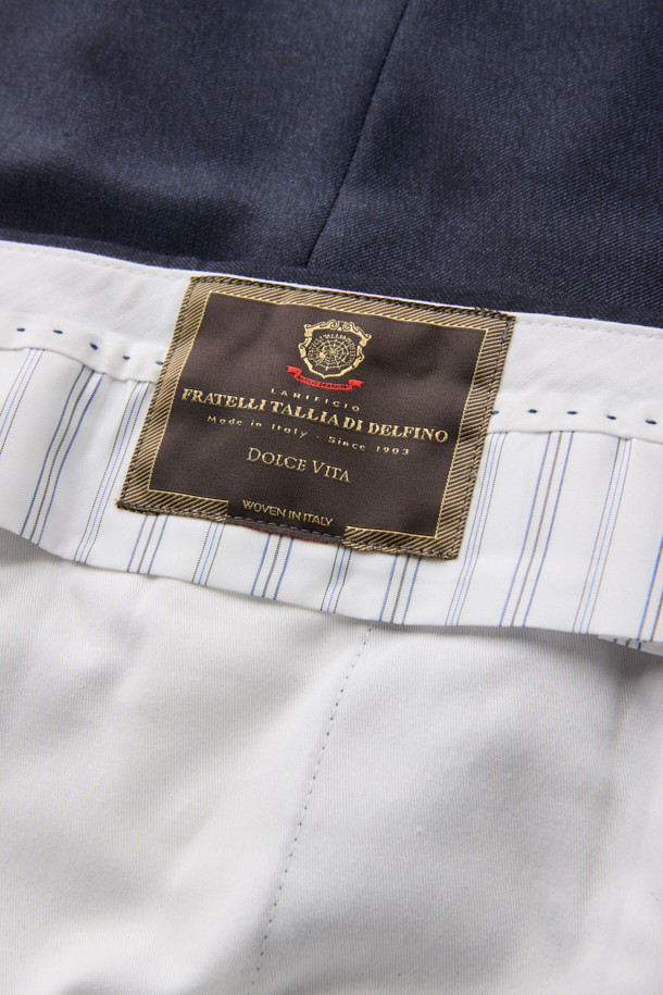 CAMBRIDGE MEMBERS - 수트 - 제냐 울 서지 솔리드 수트 (Navy)