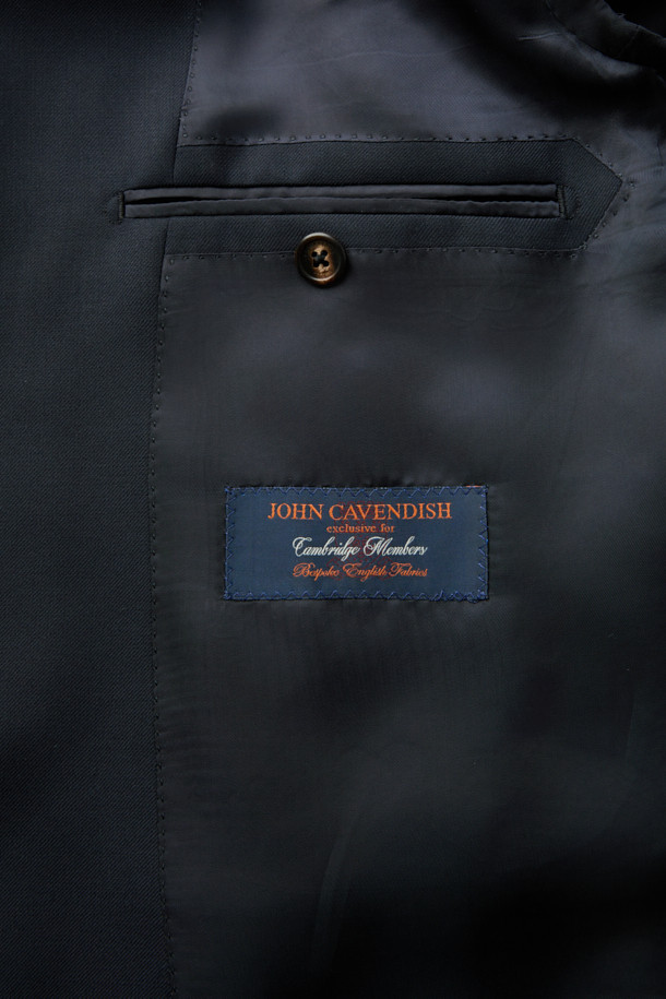 CAMBRIDGE MEMBERS - 수트 - 카벤디쉬 울 서지 솔리드 수트 (Navy)