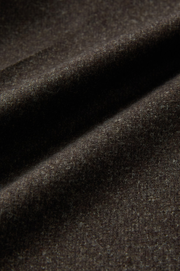 CAMBRIDGE MEMBERS - 수트 - 델피노 울 멜란지 솔리드 수트 (Brown)