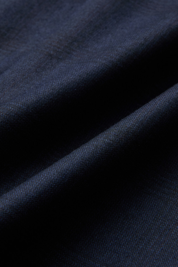 CAMBRIDGE MEMBERS - 수트 - 국내 울 밀드 쉐도우체크 수트 자켓 (Navy)