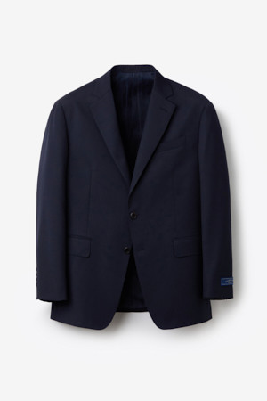 국내 울 조직감 수트 자켓 (Navy)