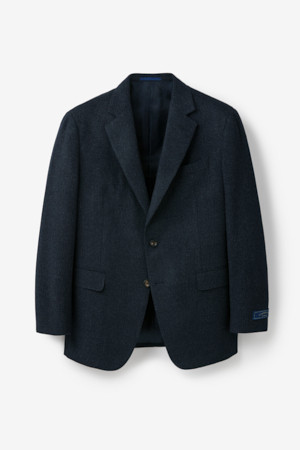 울 마이크로 솔리드 자켓