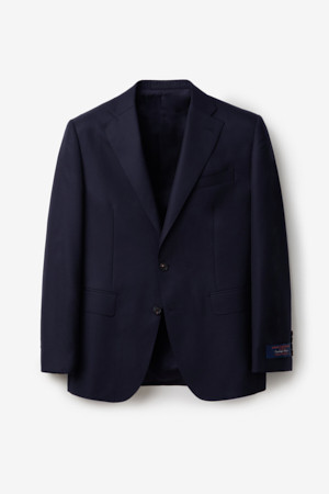 카벤디쉬 울 서지 솔리드 자켓 (Navy)