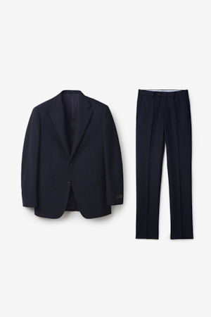 말링앤에반스 울 스트라이프 수트 (Navy)