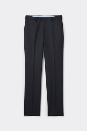 카벤디쉬 울 서지 솔리드 수트 팬츠 (Navy)