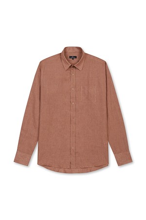 [바잉] WALKER SLATER 라클란 린넨 셔츠 오렌지