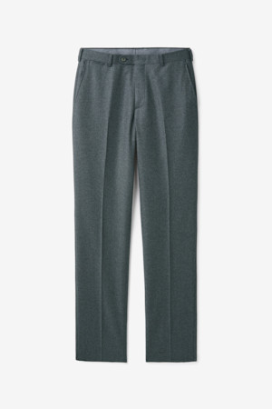 체루티 울캐시 자카드 솔리드 수트 팬츠 (Gray)