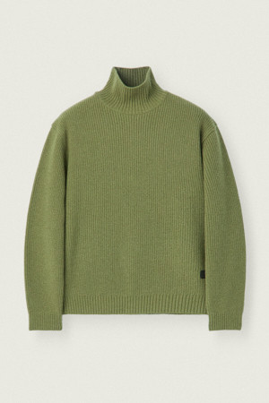 [MOVERE] 싱글 터틀 스웨터