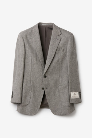 보똘리 울캐시 트윌 솔리드 자켓