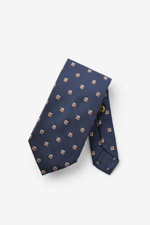 STEFANO BIGI 세나 실크 올오버 타이