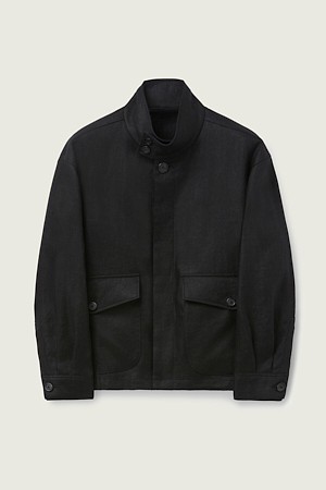 [MOVERE X ROLIAT] 콜라보 하이넥 블루종 - 블랙