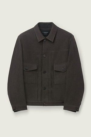 [MOVERE] 트러커 자켓 - 브라운