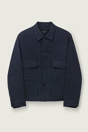 [MOVERE] 트러커 자켓 - 네이비