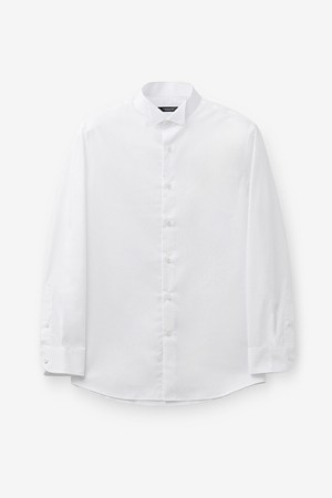 윙 칼라 드레스 셔츠 - 화이트