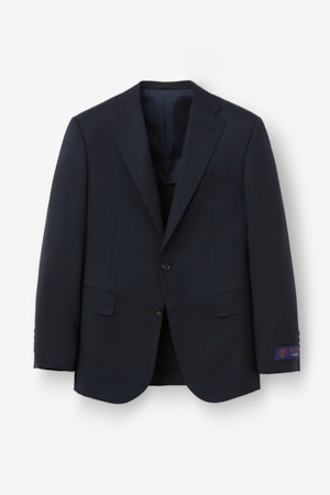 카벤디쉬 울 솔리드 수트 자켓 - 네이비