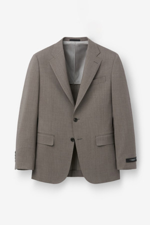 또냐 울 트윌 솔리드 수트 -  베이지