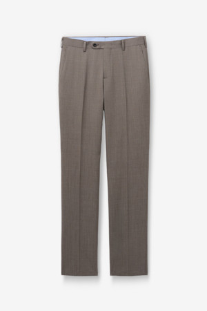 또냐 울 트윌 솔리드 수트 팬츠	- 베이지