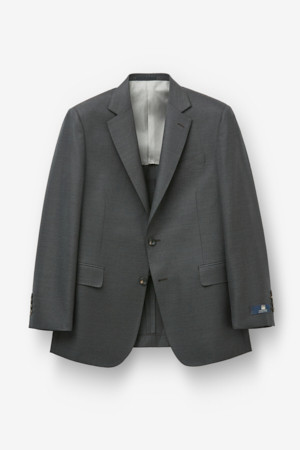 콜롬보 울실크 조직감 수트 자켓 - 브라운				