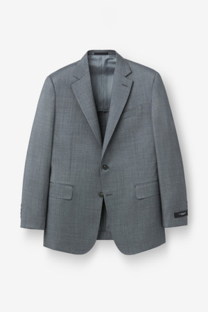 체루티 울실크 마이크로 수트 자켓 - 그레이