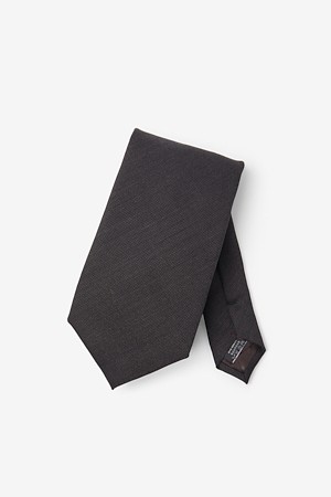 드라고 울 투톤 타이 - 브라운