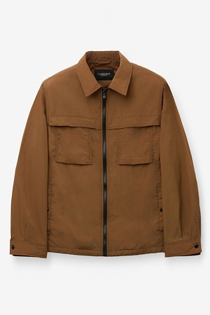 화섬 경량 블루종 - 브라운